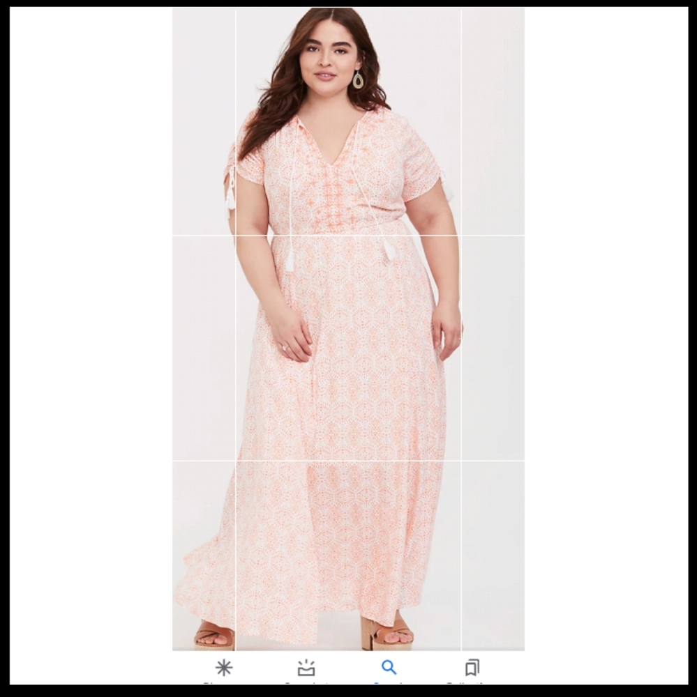Torrid  maxi dress Bohemian long size 0
